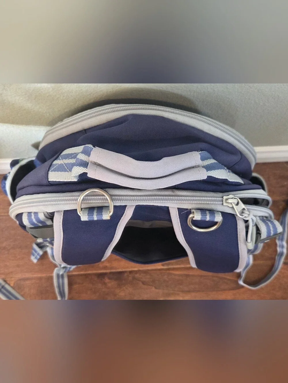 Potterbarn Kids XL Navy Solar System Glow In The Dark Backpack